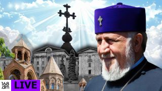 #ՀԻՄԱ. ՎԵՀԱՓԱՌ ՀԱՅՐԱՊԵՏԸ ՔՎԵԱՐԿՈՒՄ Է ԷՋՄԻԱԾՆՈՒՄ. #ՈՒՂԻՂ