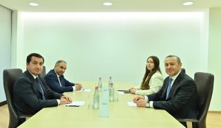 Դիլիջանում կայացել է Հայաստանի Հանրապետության ԱԽ քարտուղար Արմեն Գրիգորյանի և Ադրբեջանի Հանրապետության նախագահի օգնական Հիքմեթ Հաջիևի աշխատանքային հանդիպումը