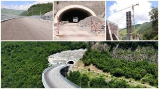 Վրաստանում ավարտվել է դեպի Լարս տանող նոր թունելի 5 կամուրջներից մեկի շինարարությունը