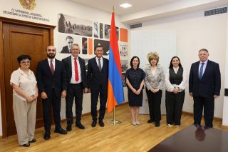 Ժաննա Անդրեասյանն ընդունել է Եգիպտոսի նորանշանակ դեսպանին