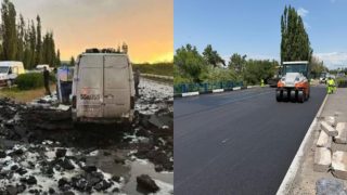 Չարենցավանի հատվածում կայծակի հարվածից վնասված կամրջի վերականգնումն ավարտական փուլում է. վաղվանից բնականոն երթևեկությունը կվերականգնվի