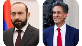 Արարատ Միրզոյանը շնորհավորել է Էդվարդ Միլիբենդին Մեծ Բրիտանիայի ԱԳ նախարարի պաշտոնը ստանձնելու առթիվ