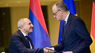Փաշինյանը Մերցի հետ քննարկել է իրավիճակը Ուկրաինայում, Մերձավոր Արևելքում և Հարավային Կովկասում