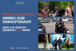 Հայտնաբերվել է 516 ոչ սթափ վարորդ․ պարեկների անցած շաբաթվա ծառայության արդյունքները