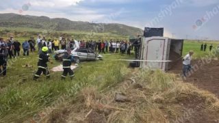 Խոշոր ու ողբերգական ավտովթար՝ Արագածոտնում․ երեք զոհ կա