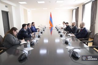 Արարատ Միրզոյանը Սոկոլովի և ԱՄՆ բանագնացի ավագ խորհրդականի հետ քննարկել է ԹՐԻՓՓ-ին վերաբերող հարցեր