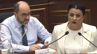 Գոնե դուք սադրանքների մասին մի խոսեք՝ Հայաստանը ծնկի եք բերել. Իրինա Յոլյանը՝ Արայիկ Հարությունյանին