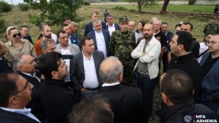 Քննարկվել է Գյումրի-Կարս երկաթգծի շահագործման կարևորությունը․ Միրզոյանի այցը սահմանային կայարան