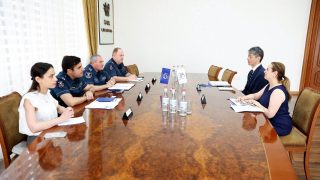 Ճապոնիան կշարունակի աջակցել Հայաստանին աղետների ռիսկի կառավարման ոլորտում․ ՆԳՆ ՓԾ տնօրենն ընդունել է JICA-ի Վրաստանի գրասենյակի մշտական ներկայացուցչին
