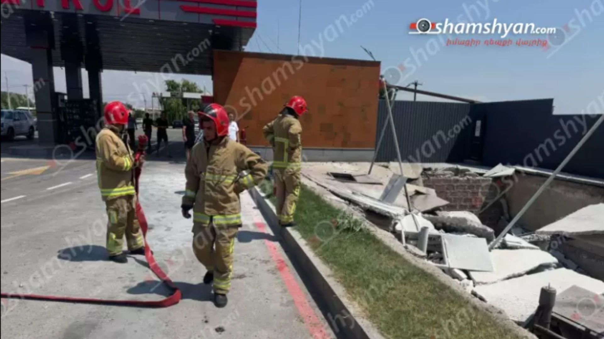 Նորապատում գործող բենզալցակայանում պայթյnւն է տեղի ունեցել