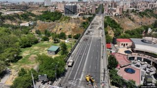 Քաղաքապետարանը հաղորդում է Կիևյան կամրջի երթևեկելի հատվածի աշխատանքների ավարտի մասին