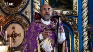 Տե՜ր, օգնիր պատերազմի ժամանակ ընդդեմ կանգնել ուժին, ով հակառակ է Աստծուն, եկեղեցուն, ժողովրդին, պետությանը. Միքայել Սրբազանի քարոզը` Աստվածածնի վերափոխման տոնի Պատարագին