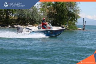Սևանա լճում հեծանիվ-նավակը շրջվել է. քաղաքացիներին օգնության են հասել փրկարարները