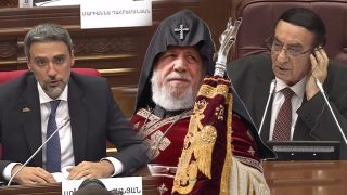Որպես նիստը նախագահող՝ պարզաբանեք, թե ինչի համար Կաթողիկոսի իրավունքը չի իրացվել. Արամ Վարդևանյան