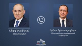 Փաշինյանն ու Կիպրոսի նախագահը քննարկել են երկկողմ հարաբերություններն ու ՀՀ-ԵՄ համագործակցությունը