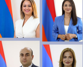 ՀՀ նախագահի հրամանագրով դիվանագետներին բարձրագույն դիվանագիտական աստիճաններ են շնորհվել