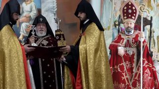 Վեհը երախտիքի խոսք ասաց եկեղեցին կառուցողներին և հայրաբար ապաքինում մաղթեց իրեն ընդդիմացած թեմակալին